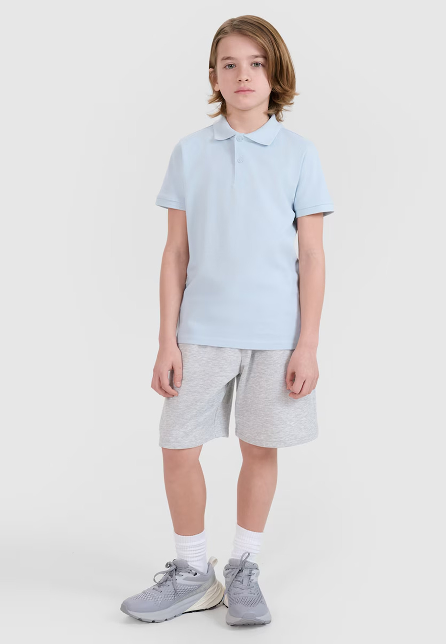 Koszulka Dziecięca 4F T-shirt Polo Z Kołnierzem Granatowy 4FJWMM00TPTSU513