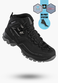 Buty Męskie BIG STAR Wysokie WODOODPORNE Zimowe Trapery OO174341