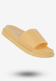 Klapki Damskie Buty BIG STAR Żółte LL274427