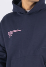 Bluza Męska Z Kapturem Różowa Pantera Casual Streetwear Granatowa 2512