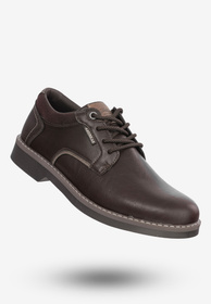 Buty Wizytowe Męskie Eleganckie Półbuty American Club Brązowe RH115/23