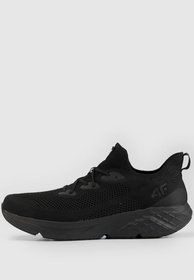 Buty Sportowe Męskie 4F Niskie Sneakersy Wsuwane Czarne VELOCORE 2.0 4FWMM00FSNEM014