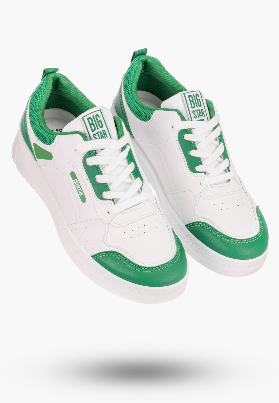 Sneakersy Big Star Białe Buty Damskie NN274A486