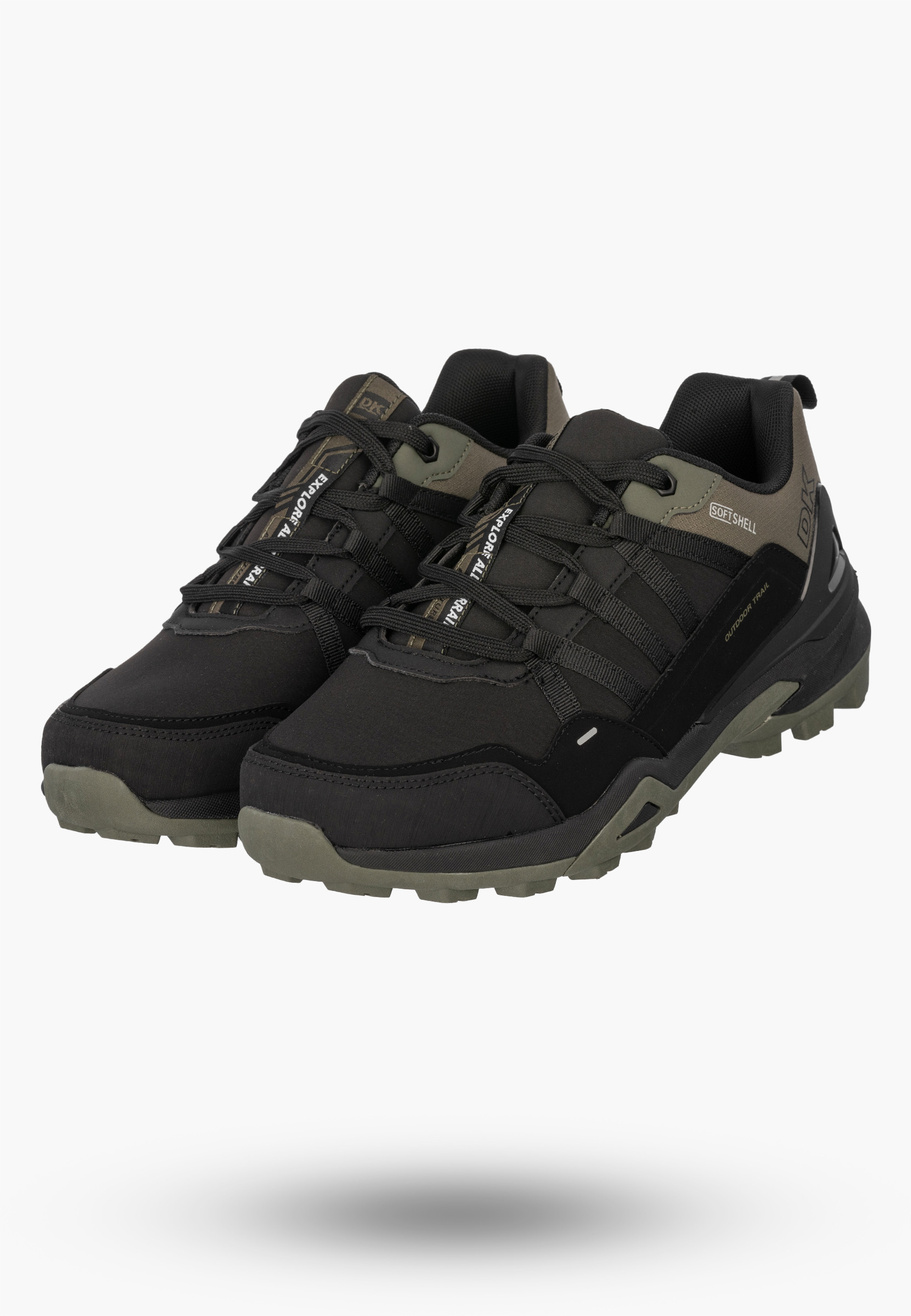 Buty Trekkingowe Męskie DK Softshell Outdoor Sportowe Khaki VB17920