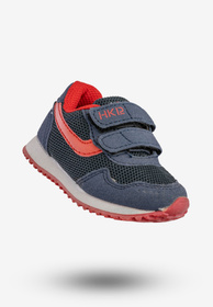 Sneakersy Dziecięce Na Rzepy Buty Sportowe Granatowe HKR 1A-SA84604A