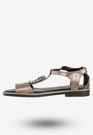 Sandały Damskie Ekoskóra Buty Eleganckie Jezzi Miedziane MR1737-5