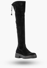 Kozaki Damskie Eleganckie Wysokie Ocieplane Buty Zimowe Czarne Lovsoka 210/4