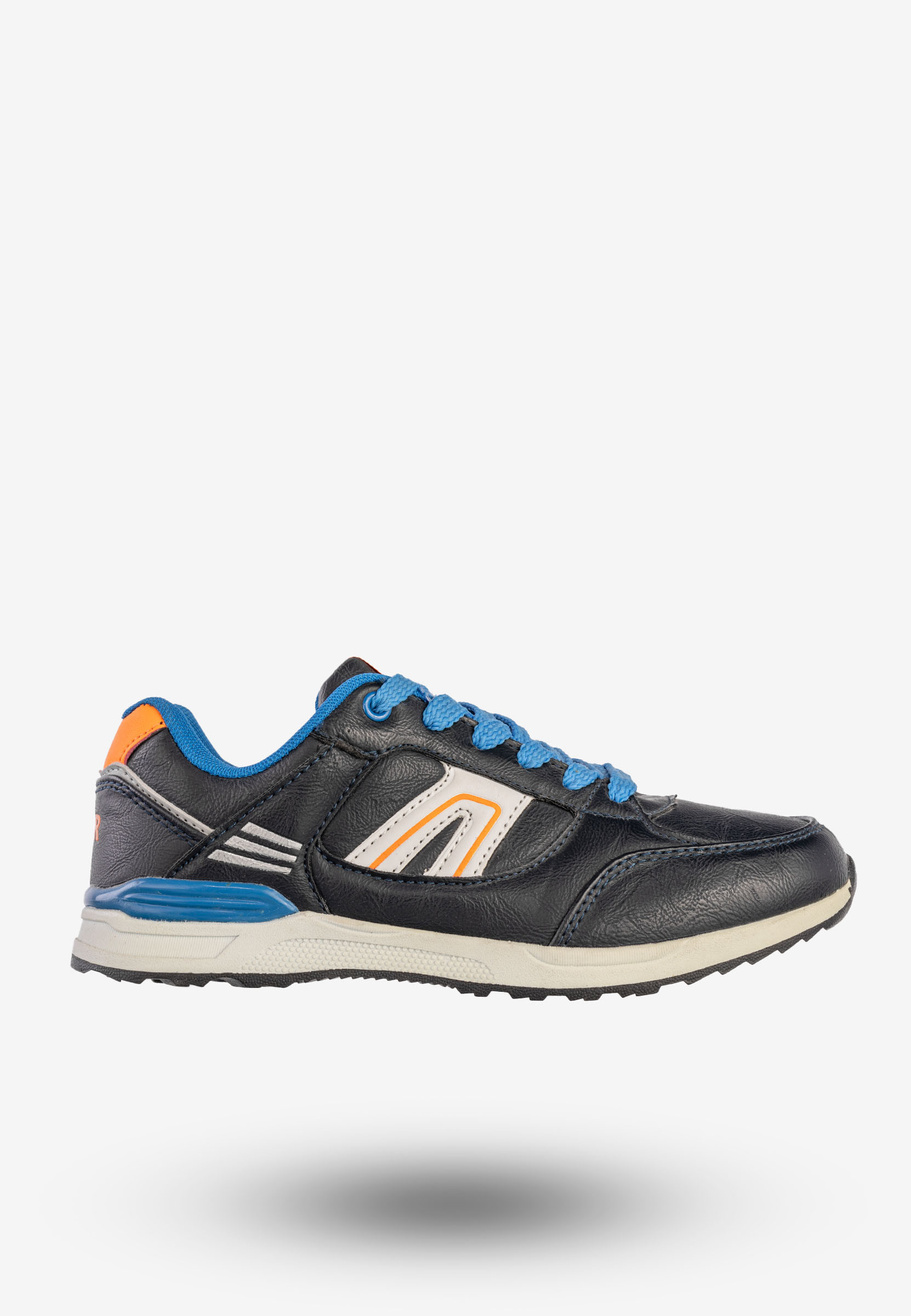 Buty Sportowe Chłopięce Półbuty Sneakersy Granatowe Badoxx LXC-6867