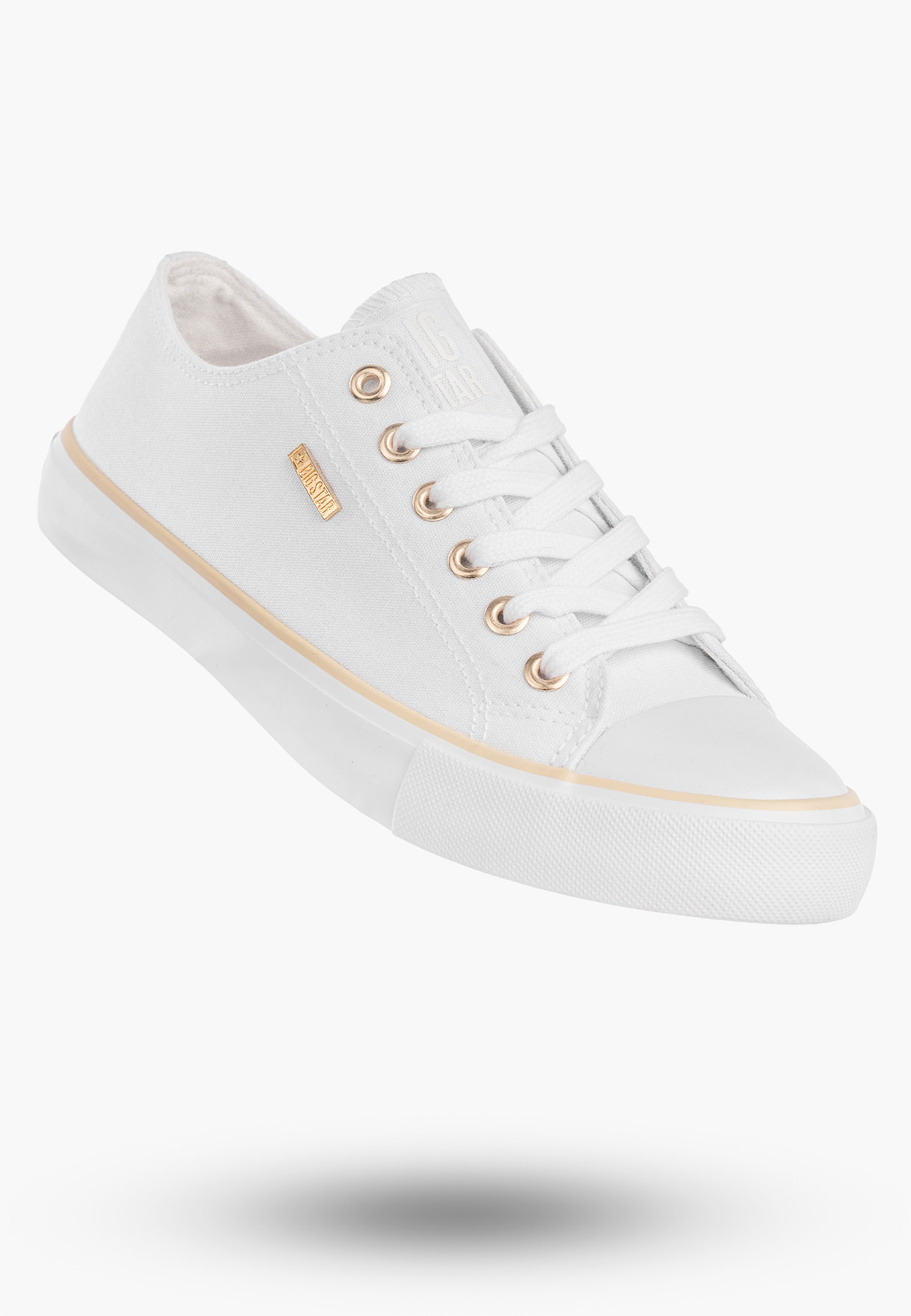 Trampki Damskie BIG STAR Buty Klasyczne Sportowe Białe TT274772