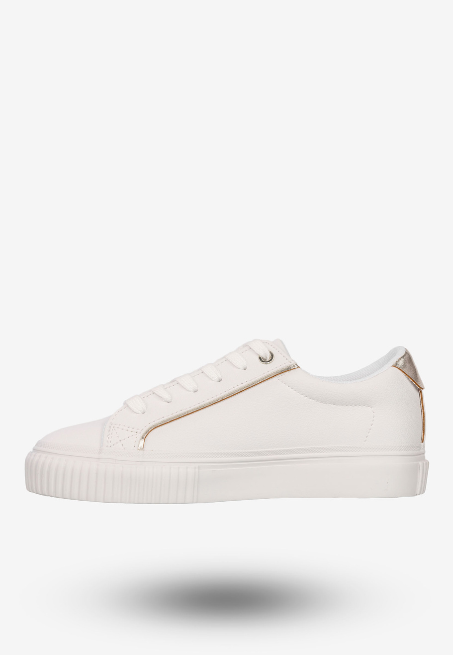 Sneakersy Damskie BIG STAR Buty Sportowe Półbuty Białe SS274026