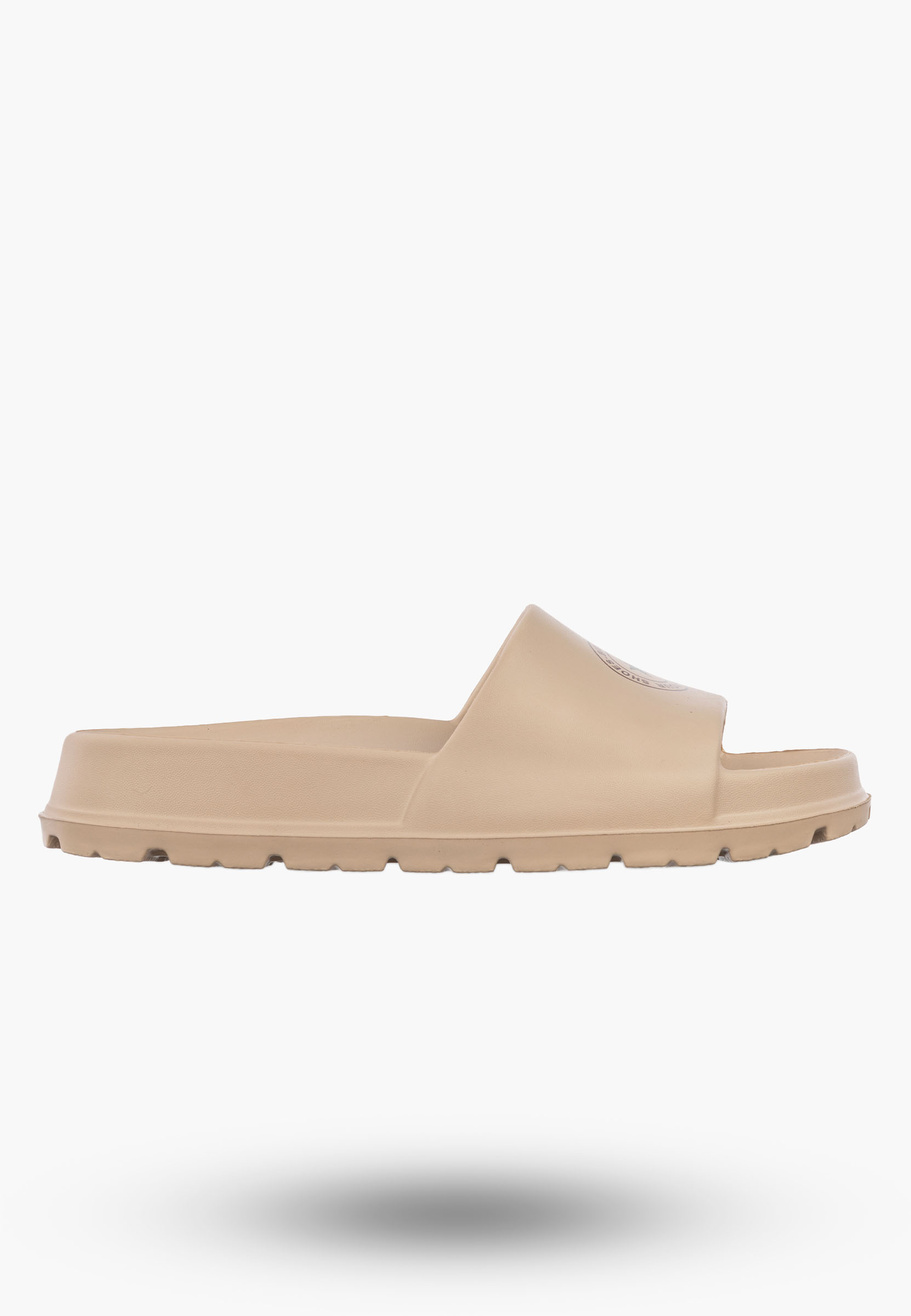 Klapki Damskie BIG STAR Buty Lekkie Sportowe Basenowe Beżowe UU274074