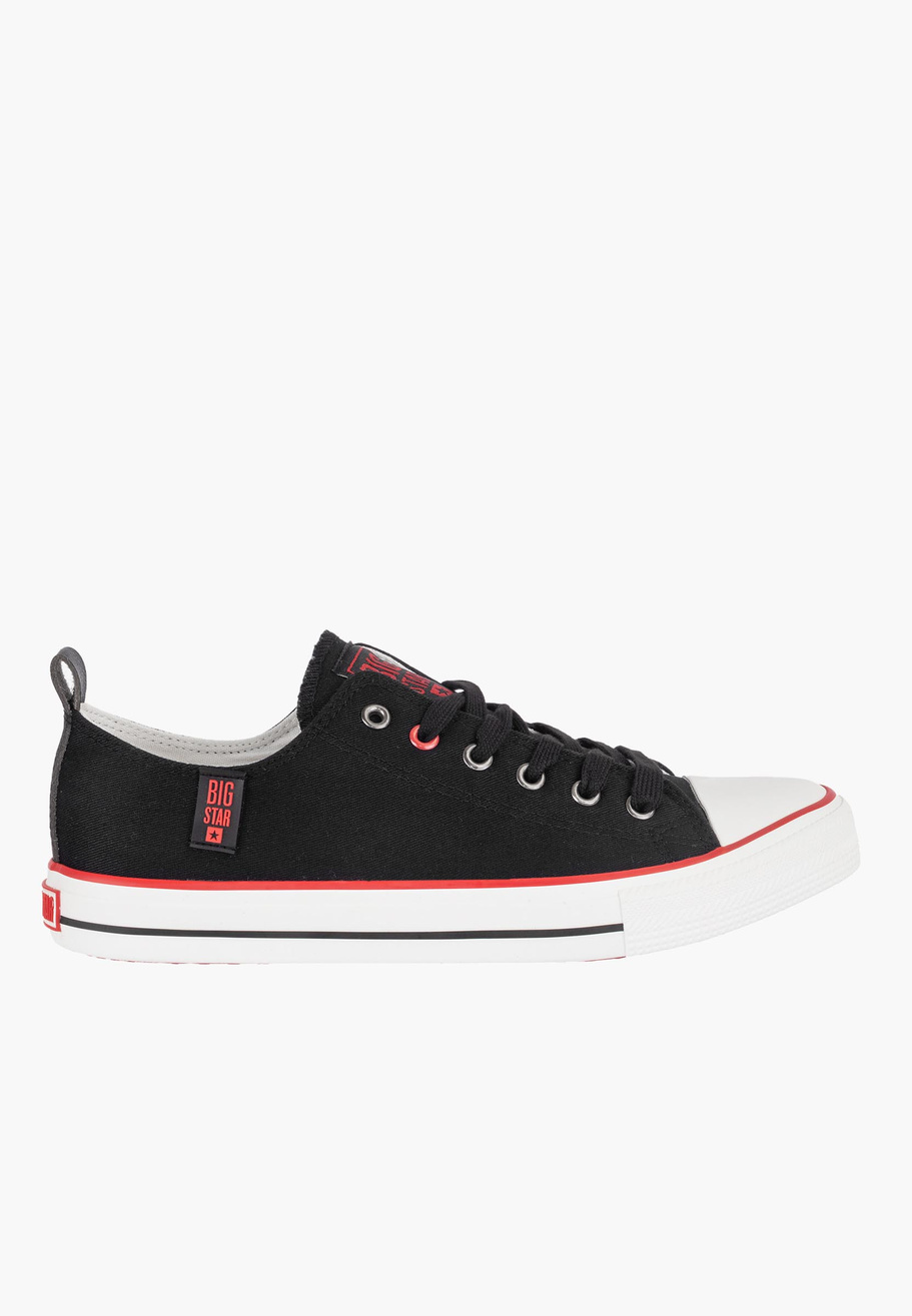 Trampki Męskie Big Star Czarne JJ174061