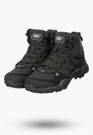 Buty Trekkingowe Damskie DK Młodzieżowe Sportowe Softshell Wysokie Czarne
