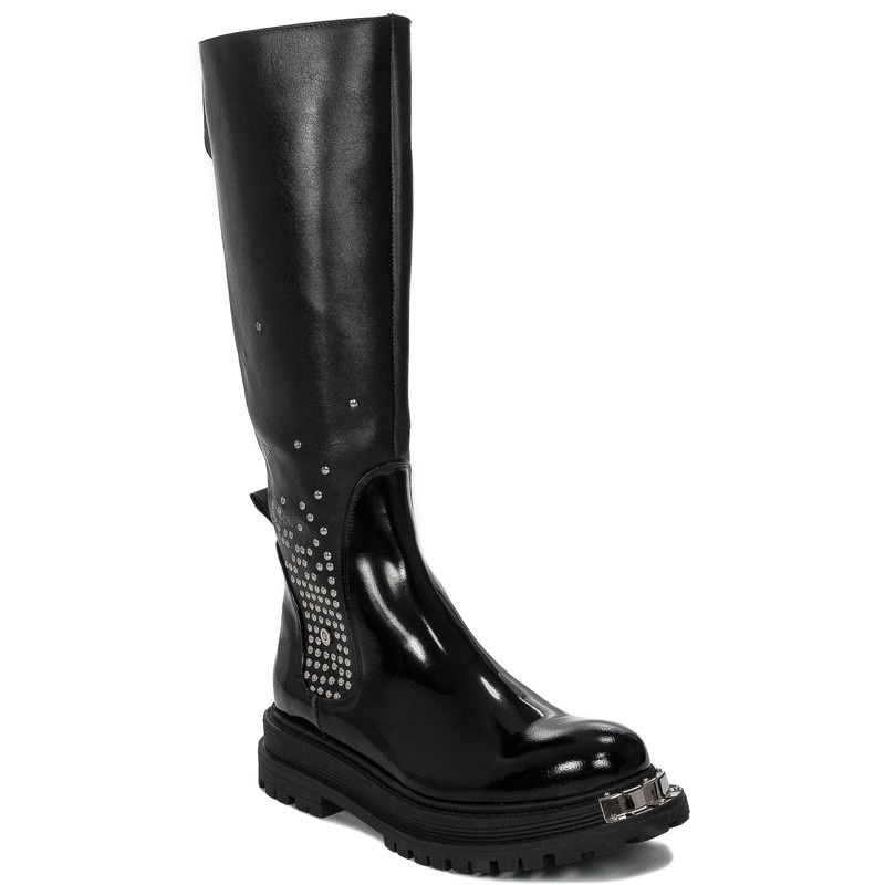 Kozaki Damskie Oops Shine Opra Shoes