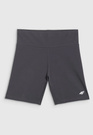 Legginsy Damskie Krótkie 4F Sportowe Spodenki Basic Grafitowe 4FWMM00TSTIF031