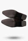 Kozaki Damskie Buty Na Zimę Eleganckie Ocieplane Wysokie Brązowe