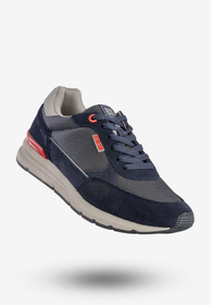 Sneakersy Męskie BIG STAR Buty Sportowe Półbuty Granatowe LL174122
