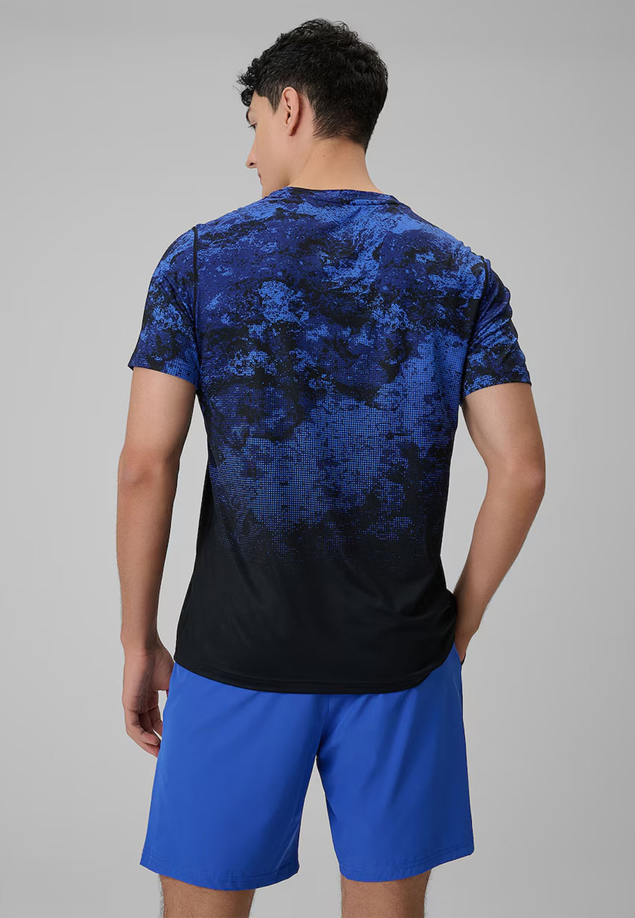 Koszulka T-shirt Męska 4F Sportowa Treningowa Szybkoschnąca Niebieska 4FWSS26TFTSM1787-36A