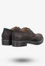 Półbuty Damskie Buty Skórzane Eleganckie Czarne Rammit 1225/17