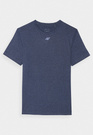Koszulka Męska 4F T-shirt Treningowy Szybkoschnący Granatowy 4FWSS24TFTSM1172