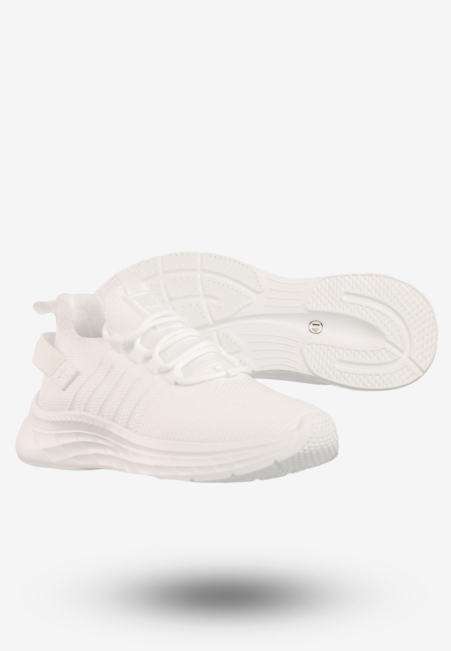 Sneakersy Męskie Buty Sportowe Wsuwane BIG STAR Białe RR174266
