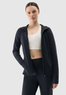 Bluza Damska 4F Treningowa Sportowa Rozpinana Czarna 4FRSS25TFSWF467