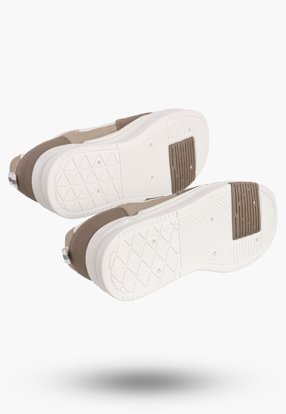 Sneakersy Damskie BIG STAR Buty Sportowe Beżowe OO274A151