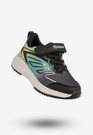 Sneakersy Dziecięce Na Rzepy Buty Sportowe Półbuty Czarne Apawwa G1865P
