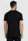 Koszulka Męska 4F T-shirt Z Nadrukiem Regular Czarna 4FWAW25TTSHM2359
