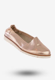 Baleriny Damskie Ekoskóra Buty Eleganckie Jezzi Różowe SA40-1