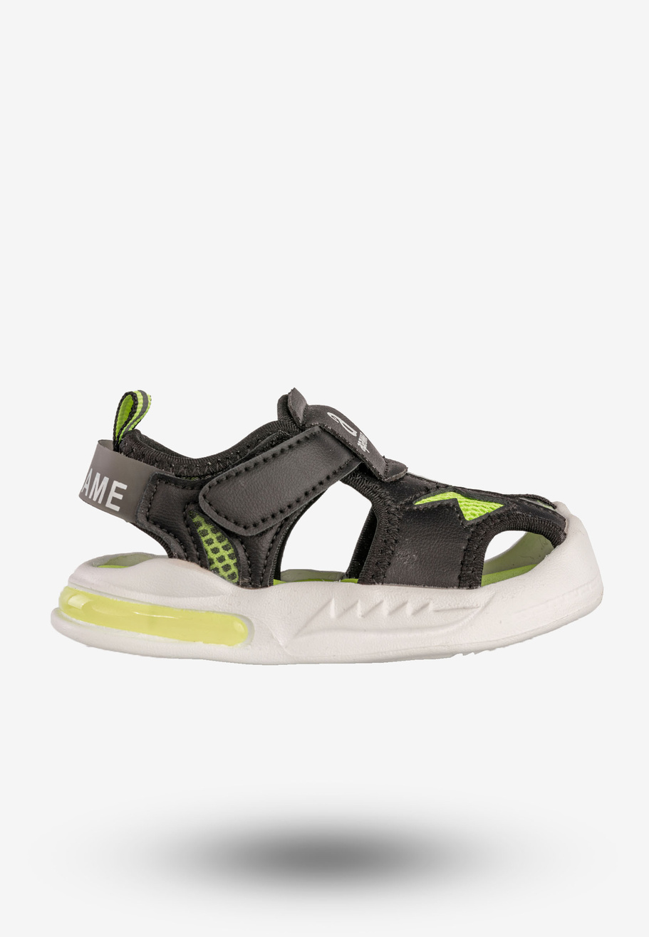 Sandały Dziecięce Buty Chłopięce Wygodne Czarne Apawwa NX122-2