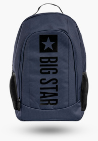 Plecak Sportowy BIG STAR Funkcjonalny Turystyczny Wygodny Granatowy RR574148