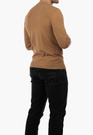 Sweter Męski Elegancki Klasyczny Basic Camel S-C-1-2024