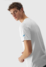 Koszulka Męska 4F T-shirt Biały Logo