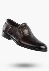 Buty Męskie JOHN DOUBARE Skórzane Półbuty Brązowe C253-A114-A02