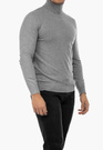 Golf Męski Elegancki Sweter Klasyczny Szary G-S-1-2024