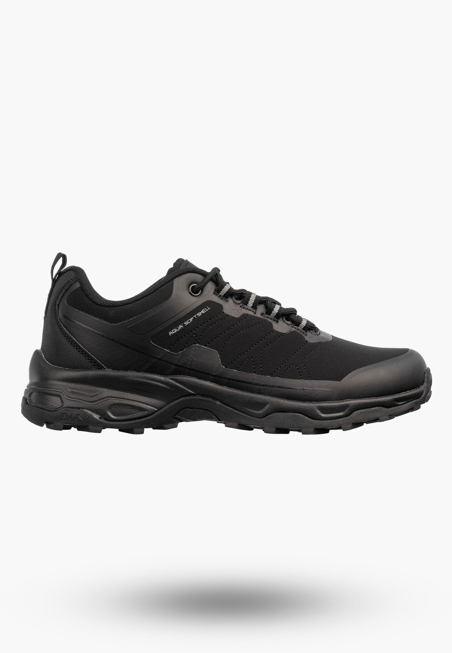 Buty Trekkingowe Męskie DK Aqua Softshell Sportowe Wodoodporne Czarne