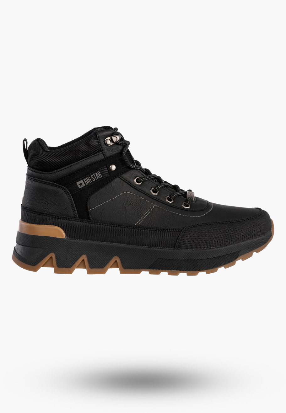 Buty Męskie BIG STAR Wysokie Zimowe Sportowe Trapery SS174253