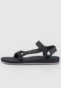 Sandały Damskie 4F Buty Letnie Na Rzepy Lekkie Ciemny Szary 4FRSS24FSANF054
