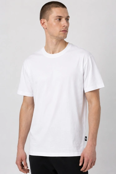 Koszulka Męska 4F Bawełniana Regular Fit Edycja Limitowana T-Shirt Basic Biały 4FWSS26TTSHM3971