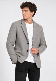 Marynarka Męska Zara Regular Fit Elegancka Klasyczna Na Guziki Szara