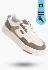 Sneakersy Damskie BIG STAR Buty Sportowe Beżowe OO274A151