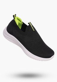 Buty Chłopięce Sneakersy Czarne Wsuwane Tenisówki Dziecięce Z2401P