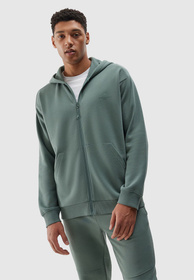 Bluza Męska 4F Khaki Rozpinana Sportowa 4FWSS24TSWSM1011