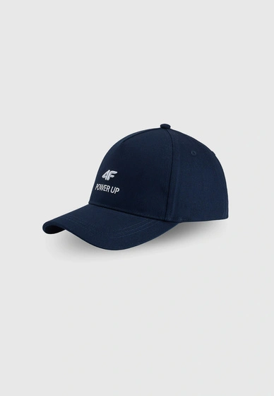 Czapka z Daszkiem 4F Uniseks Baseballówka Sportowa Granatowa 4FWSS26ACABU555