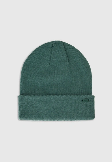 Czapka 4F Zimowa Beanie Uniseks Sportowa Zielony 4FWAW25ACAPU622
