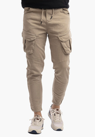 Spodnie Beżowe Joggery Kenzarro O-79003 04
