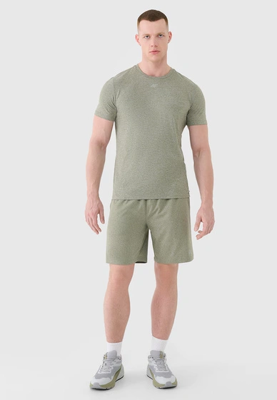 Spodenki Męskie 4F Sportowe Szorty Treningowe Khaki 4FWSS25TFSHM0911
