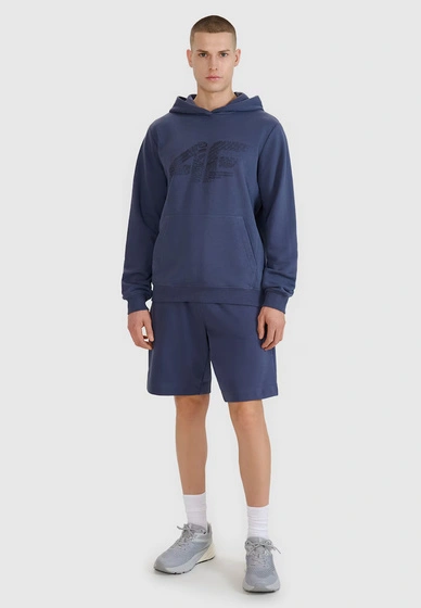 Spodenki Męskie 4F Sportowe Szorty Dresowe Basic Granatowe 4FWSS25TSHOM545