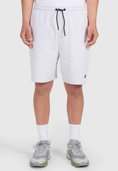Spodenki Męskie 4F Sportowe Szorty Basic Bawełna Szare 4FWMM00TSHOM0836